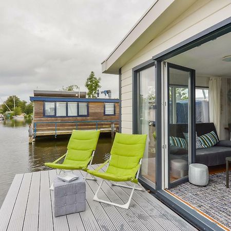 Bright And Comfortable Houseboat Aalsmeer Dış mekan fotoğraf