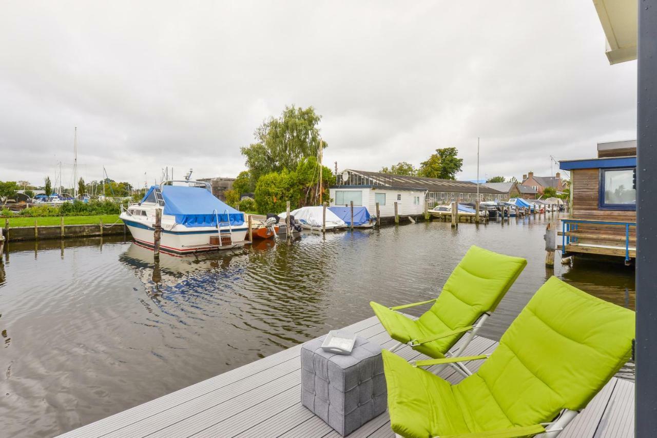 Bright And Comfortable Houseboat Aalsmeer Dış mekan fotoğraf